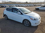 2015 Hyundai Accent Gls White vin: KMHCU5AE9FU200705