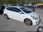 2013 Hyundai Accent Se White vin: KMHCU5AEXDU085710