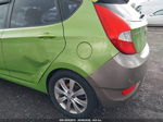 2013 Hyundai Accent Se Green vin: KMHCU5AEXDU103381