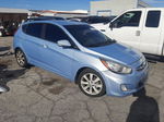 2013 Hyundai Accent Gls Blue vin: KMHCU5AEXDU112081