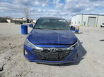 2019 Hyundai Elantra Sport Blue vin: KMHD04LB5KU855242