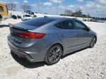 2018 Hyundai Elantra Sport Silver vin: KMHD04LB6JU721340