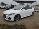 2017 Hyundai Elantra Sport Белый vin: KMHD04LB7HU343586