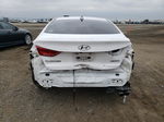 2017 Hyundai Elantra Sport White vin: KMHD04LB7HU343586