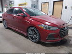 2018 Hyundai Elantra Sport Red vin: KMHD04LB8JU523049