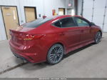 2018 Hyundai Elantra Sport Red vin: KMHD04LB8JU523049