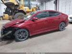 2018 Hyundai Elantra Sport Red vin: KMHD04LB8JU523049