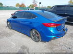 2018 Hyundai Elantra Sport Blue vin: KMHD04LBXJU524199