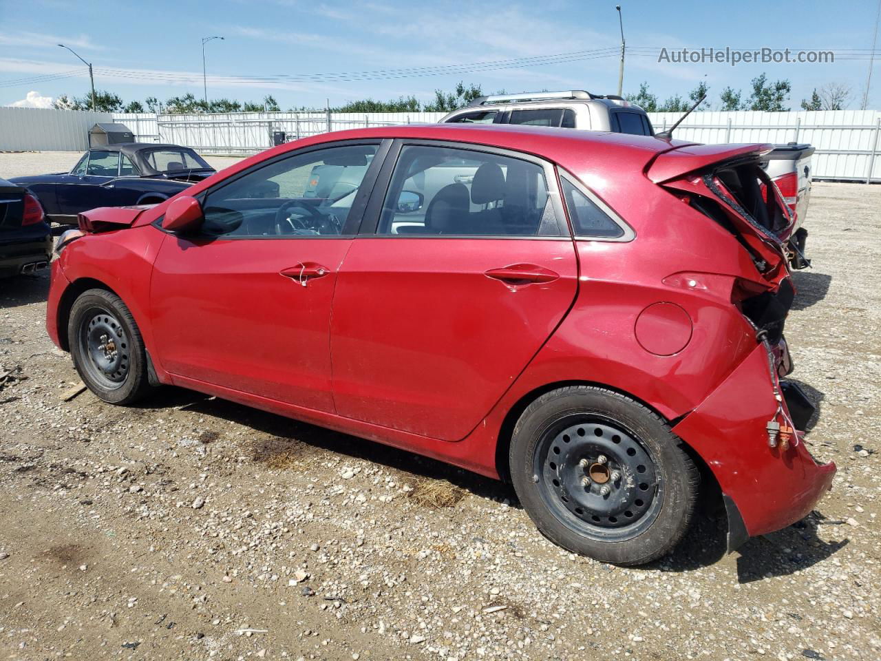 2014 Hyundai Elantra Gt  Красный vin: KMHD25LH9EU175868