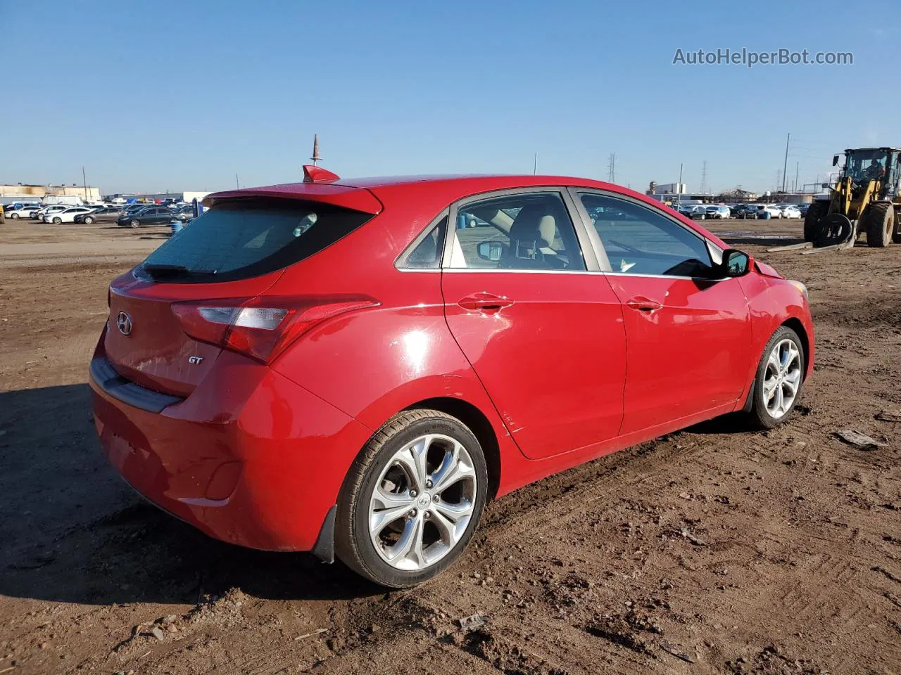 2013 Hyundai Elantra Gt  Красный vin: KMHD35LE0DU073926