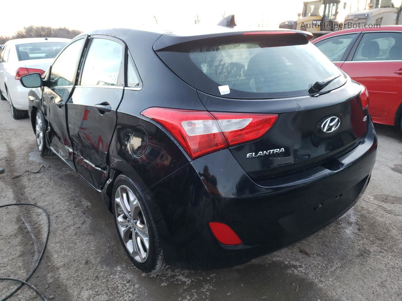 2013 Hyundai Elantra Gt  Черный vin: KMHD35LE0DU152514