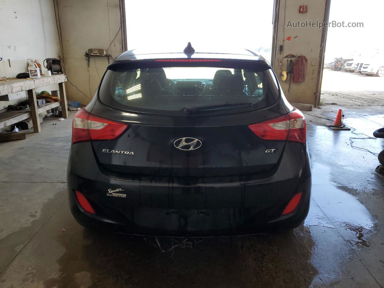 2013 Hyundai Elantra Gt  Black vin: KMHD35LE1DU039932