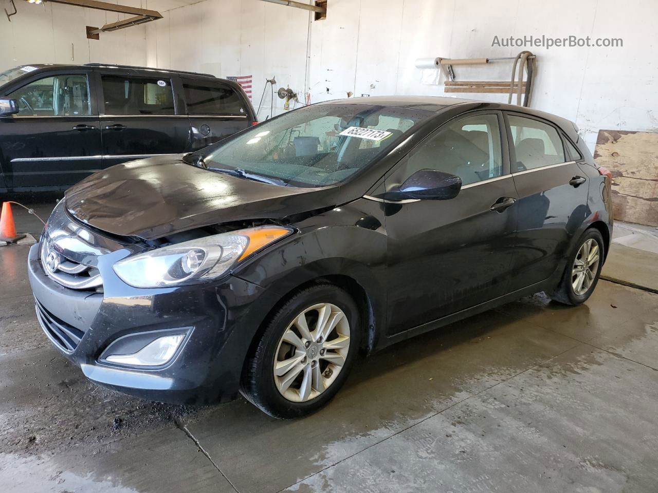 2013 Hyundai Elantra Gt  Black vin: KMHD35LE1DU039932