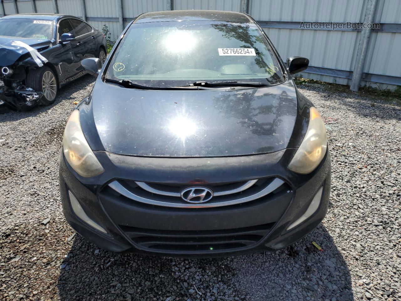 2013 Hyundai Elantra Gt  Black vin: KMHD35LE1DU049490