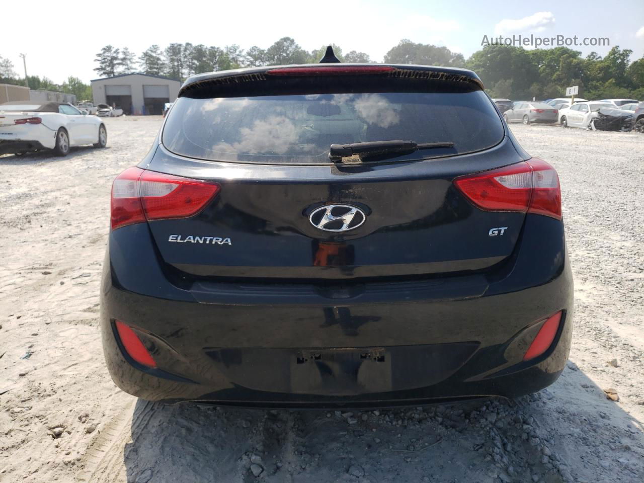 2013 Hyundai Elantra Gt  Black vin: KMHD35LE1DU110272
