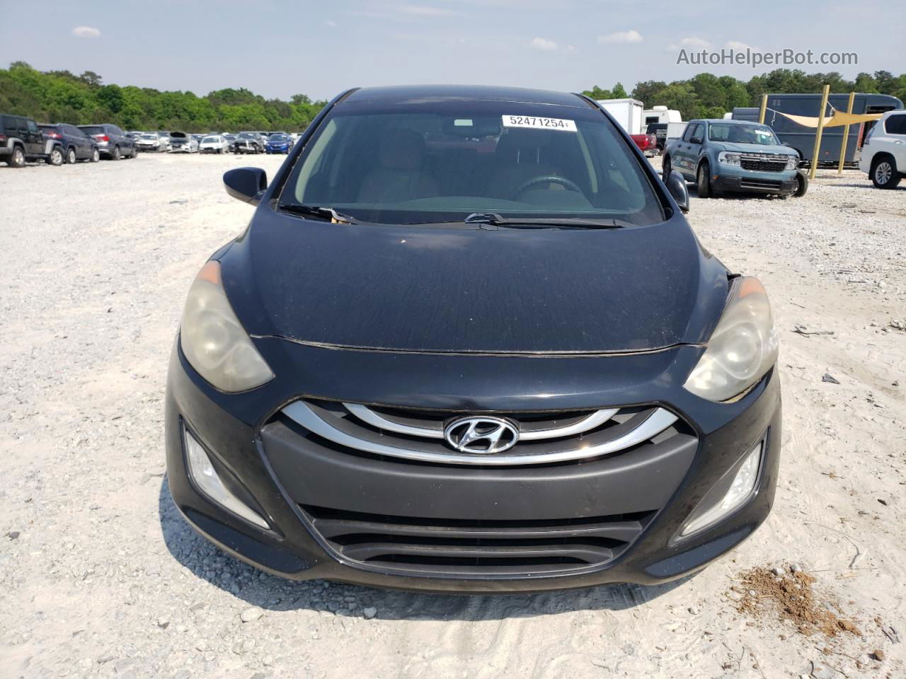 2013 Hyundai Elantra Gt  Black vin: KMHD35LE1DU110272