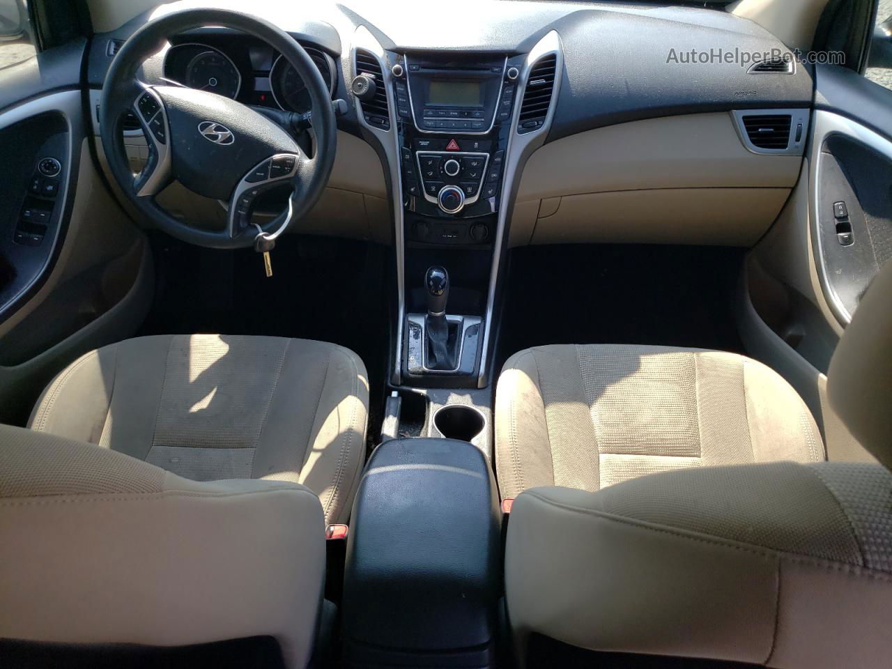 2013 Hyundai Elantra Gt  Black vin: KMHD35LE1DU110272