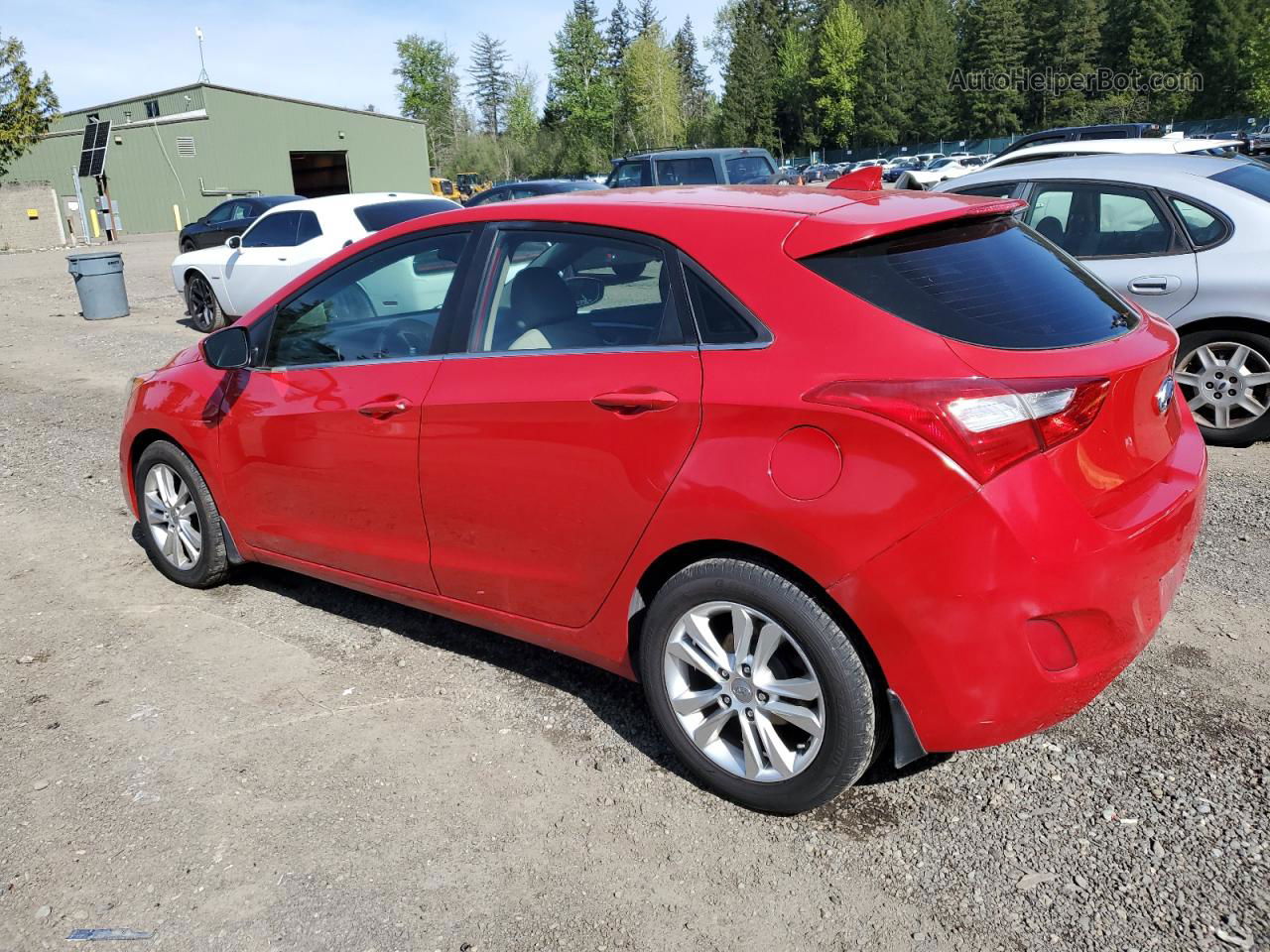 2013 Hyundai Elantra Gt  Red vin: KMHD35LE2DU039504