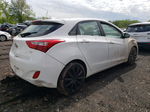 2013 Hyundai Elantra Gt  White vin: KMHD35LE3DU047014