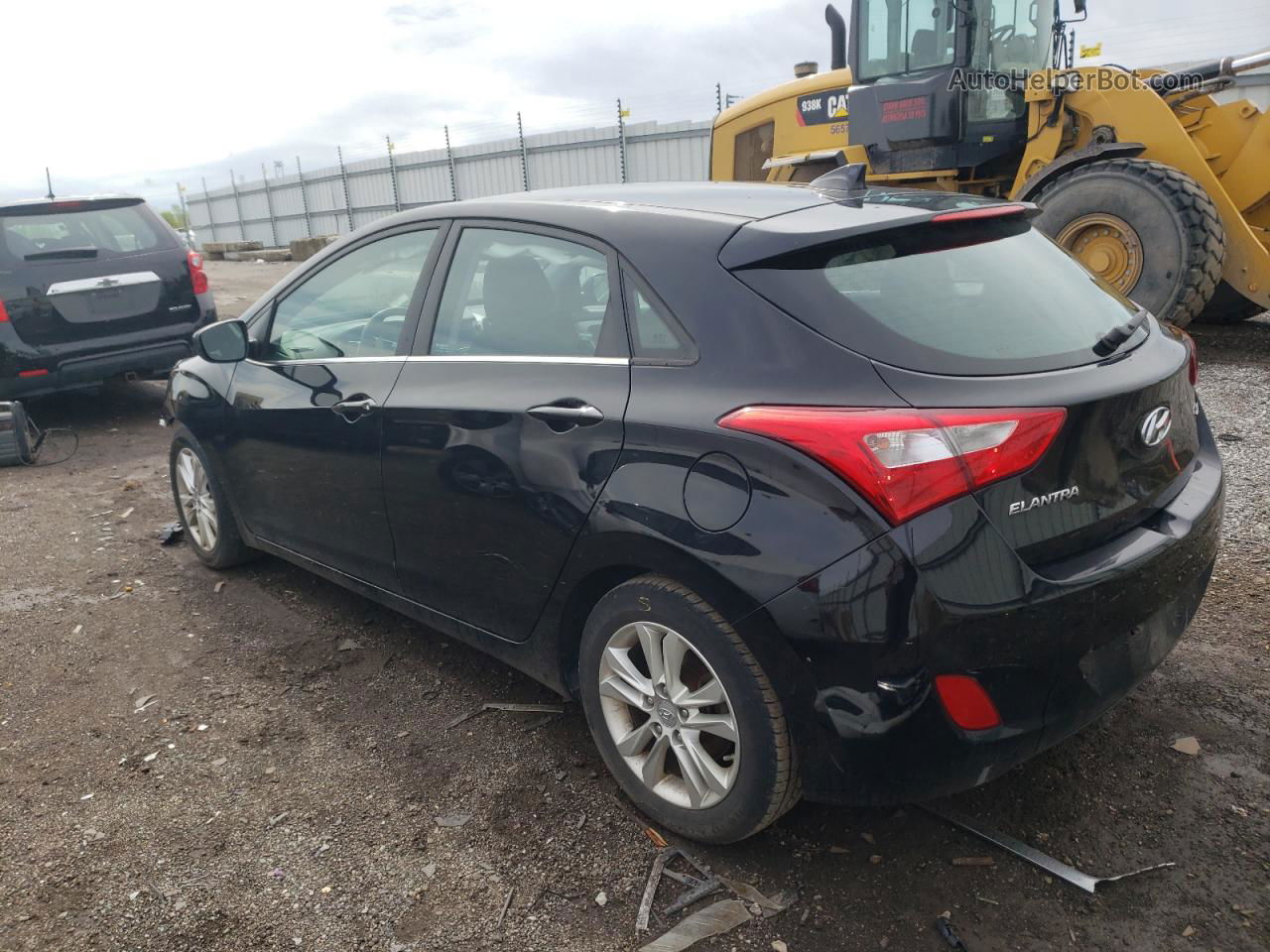 2013 Hyundai Elantra Gt  Black vin: KMHD35LE4DU050682