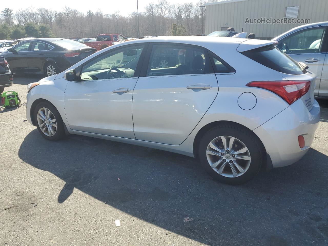 2013 Hyundai Elantra Gt  Silver vin: KMHD35LE5DU107293