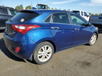 2013 Hyundai Elantra Gt  Blue vin: KMHD35LE6DU025928