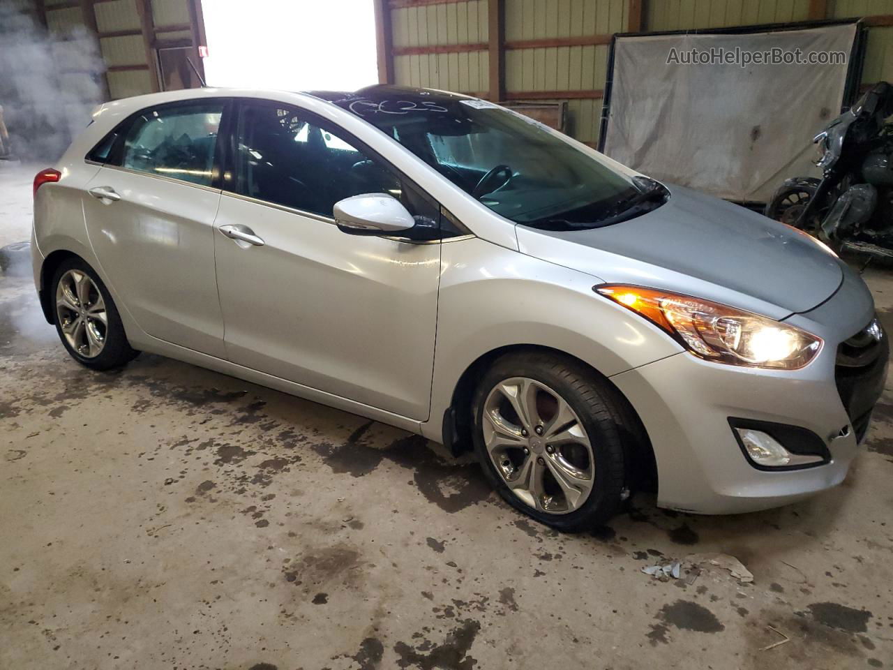 2013 Hyundai Elantra Gt  Silver vin: KMHD35LE6DU099558