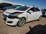 2013 Hyundai Elantra Gt  White vin: KMHD35LE6DU131702