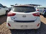 2013 Hyundai Elantra Gt  White vin: KMHD35LE6DU131702