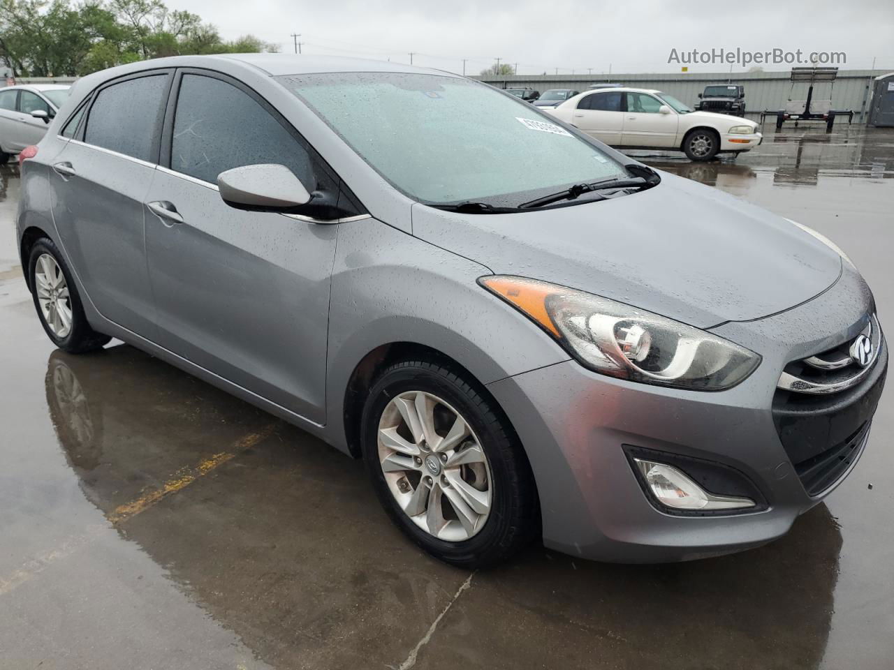 2013 Hyundai Elantra Gt  Gray vin: KMHD35LE9DU016804