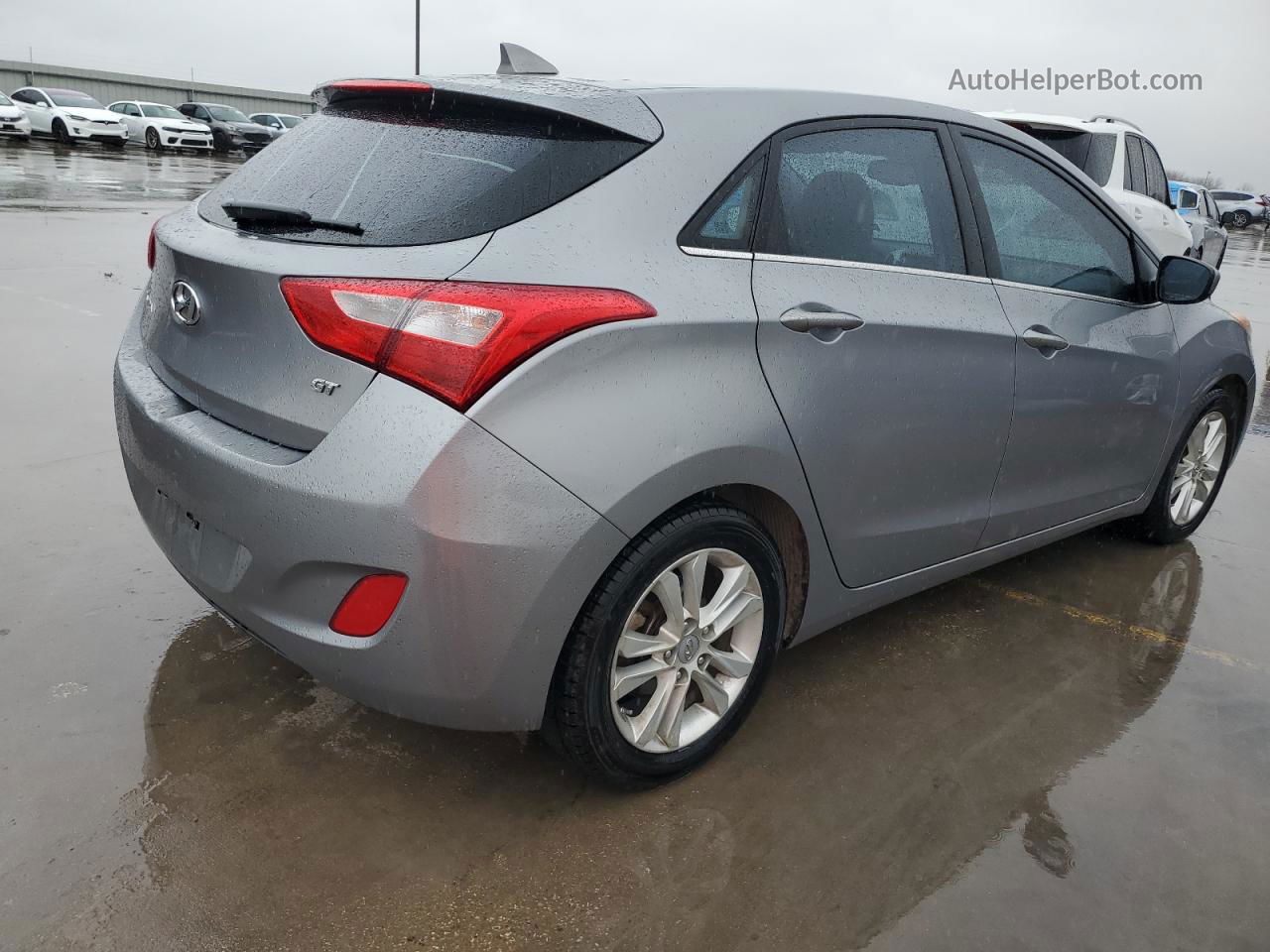 2013 Hyundai Elantra Gt  Gray vin: KMHD35LE9DU016804