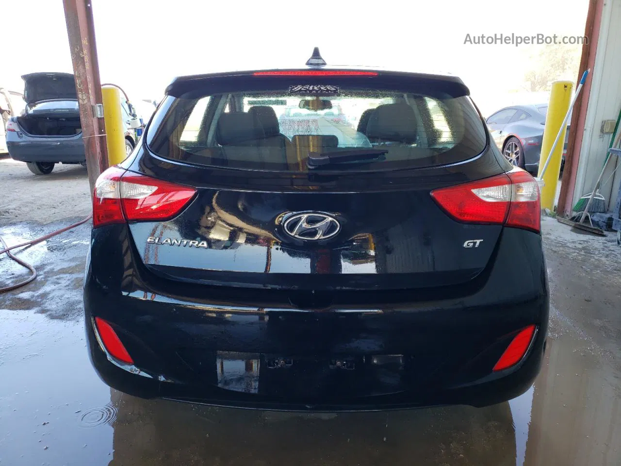 2013 Hyundai Elantra Gt  Черный vin: KMHD35LE9DU025342