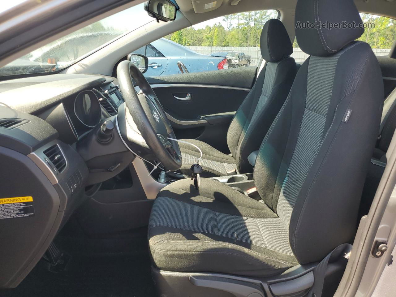 2013 Hyundai Elantra Gt  Серебряный vin: KMHD35LE9DU092829