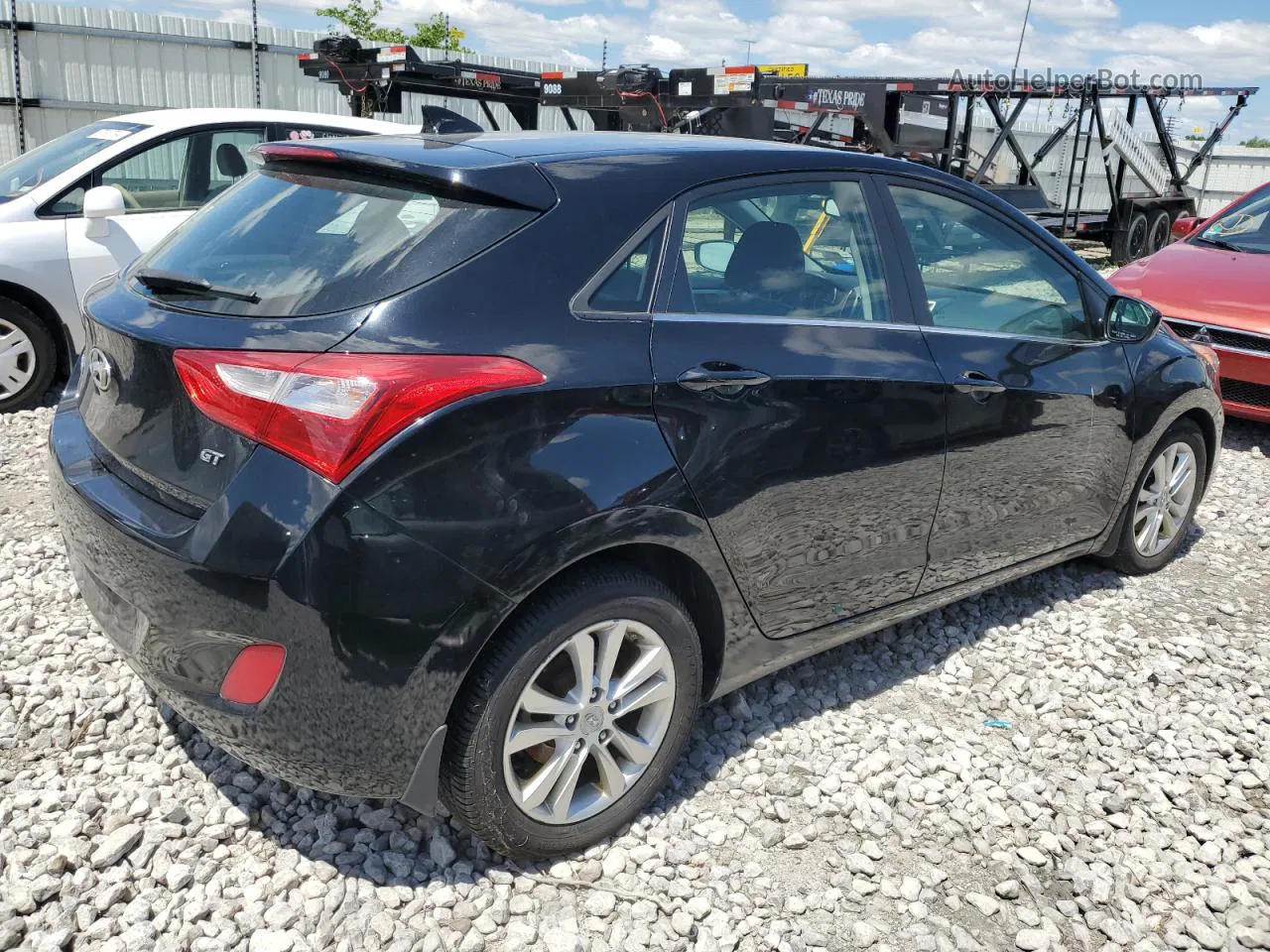 2013 Hyundai Elantra Gt  Black vin: KMHD35LEXDU026581