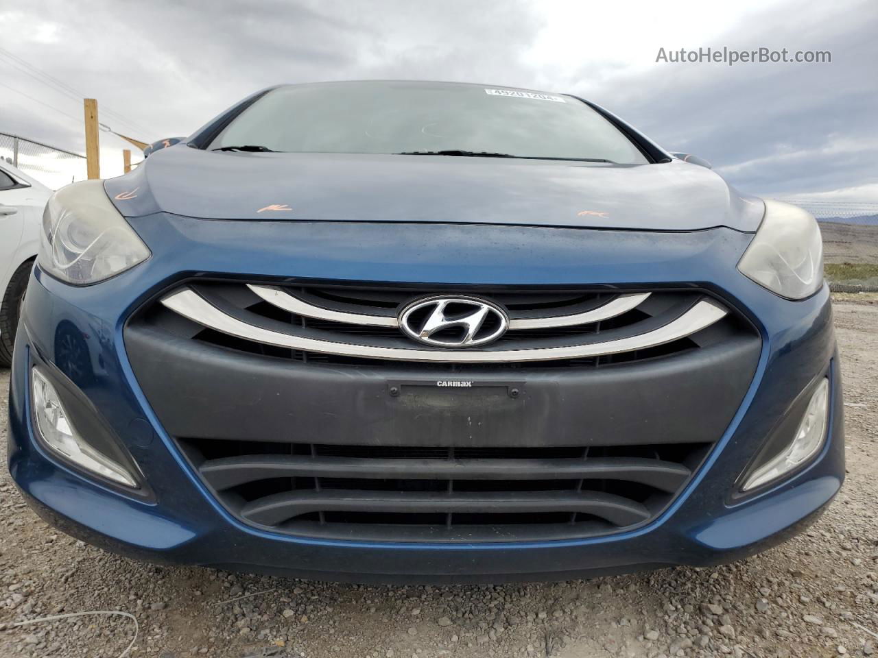 2014 Hyundai Elantra Gt  Blue vin: KMHD35LH0EU212593