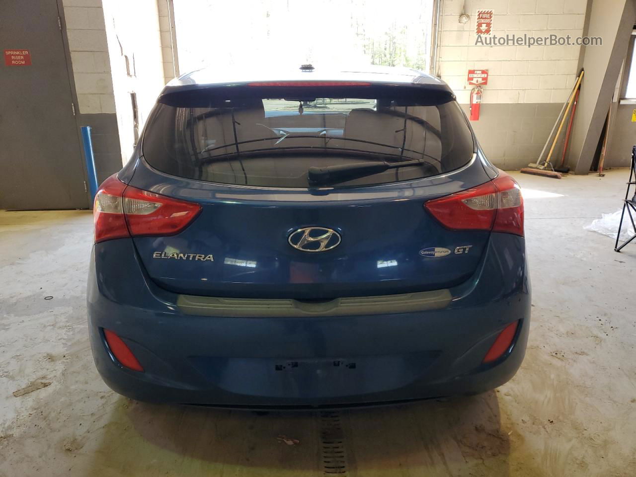 2016 Hyundai Elantra Gt  Синий vin: KMHD35LH0GU303429