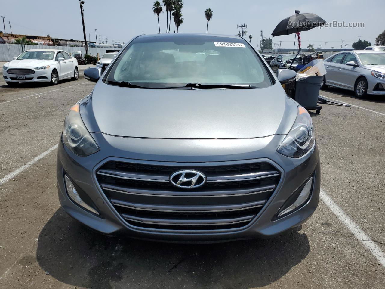 2016 Hyundai Elantra Gt  Синий vin: KMHD35LH0GU316438