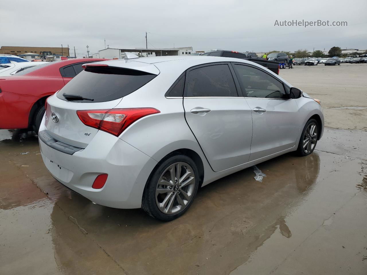 2016 Hyundai Elantra Gt  Silver vin: KMHD35LH0GU339248