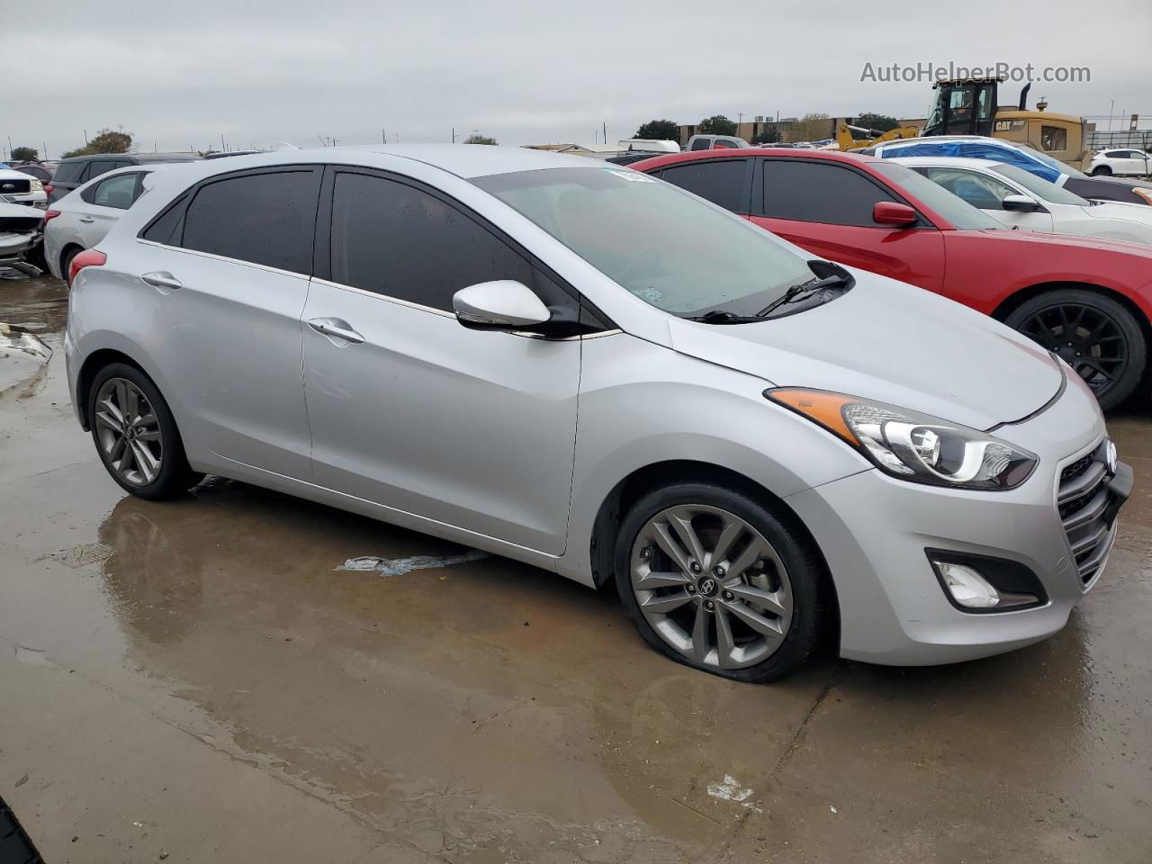 2016 Hyundai Elantra Gt  Silver vin: KMHD35LH0GU339248