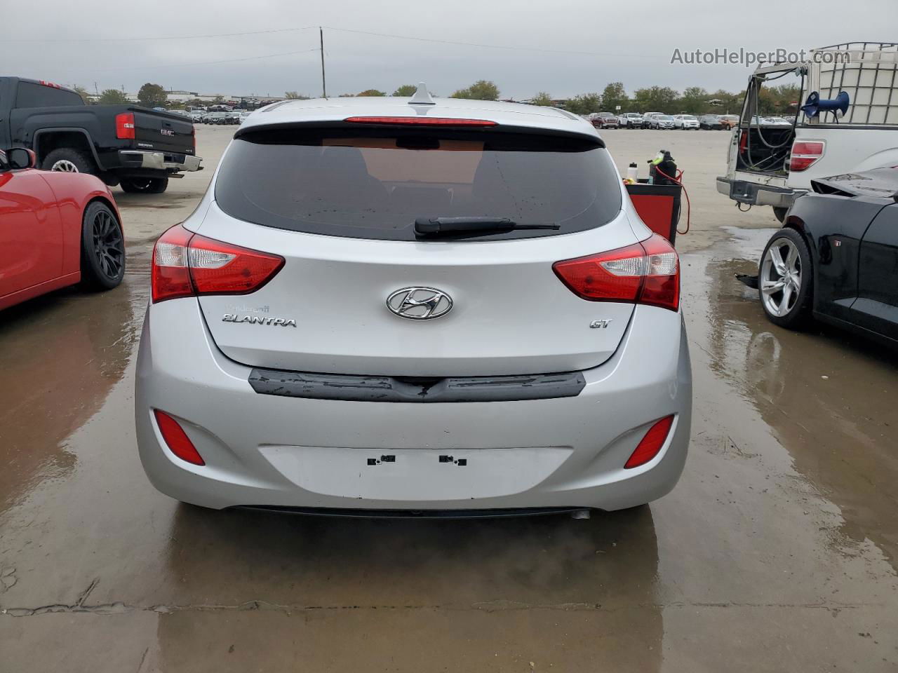 2016 Hyundai Elantra Gt  Серебряный vin: KMHD35LH0GU339248