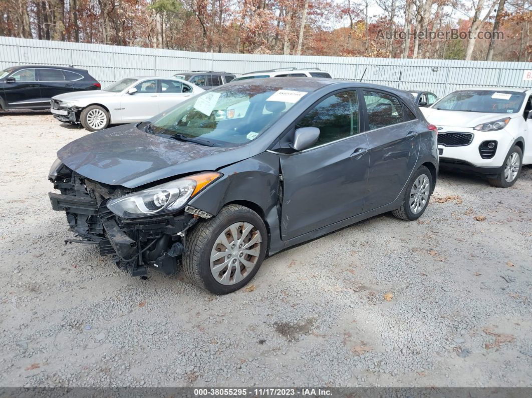 2017 Hyundai Elantra Gt Gray vin: KMHD35LH0HU351157