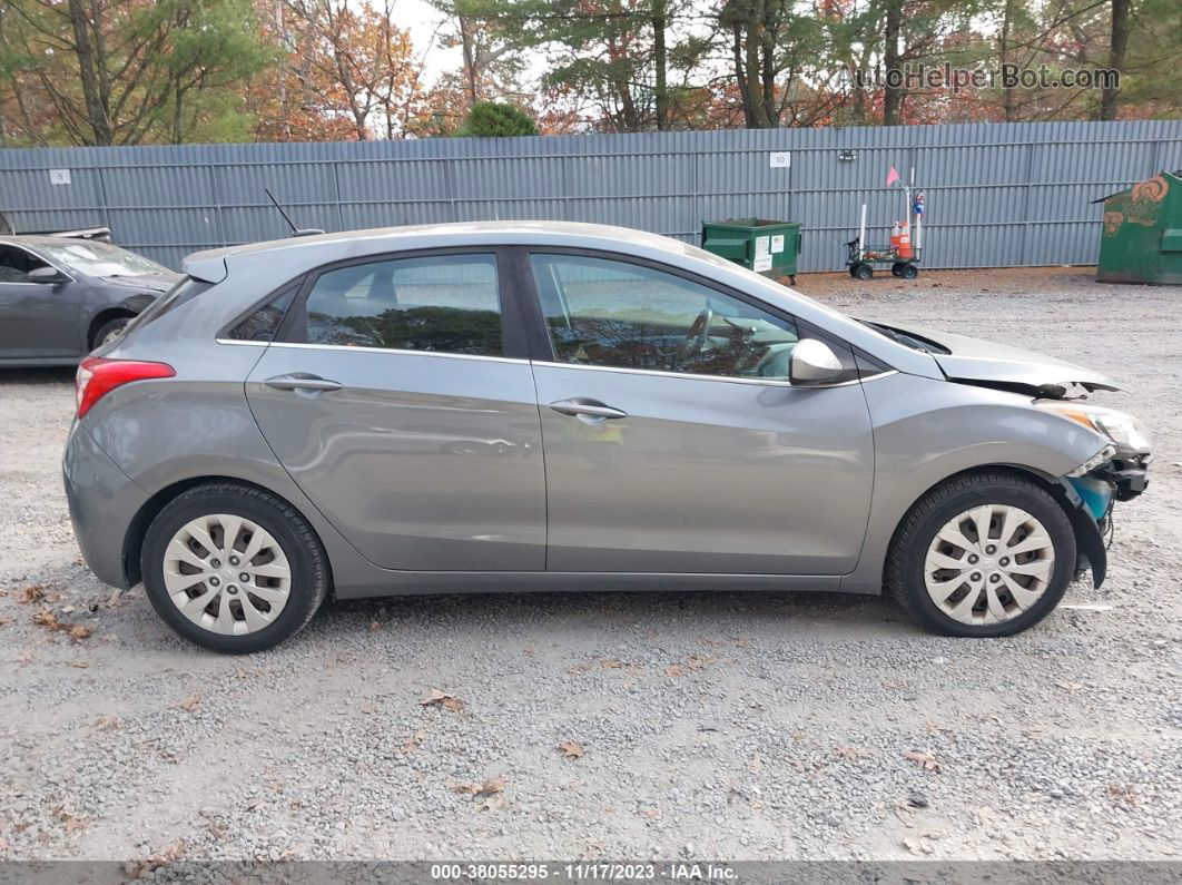 2017 Hyundai Elantra Gt Gray vin: KMHD35LH0HU351157