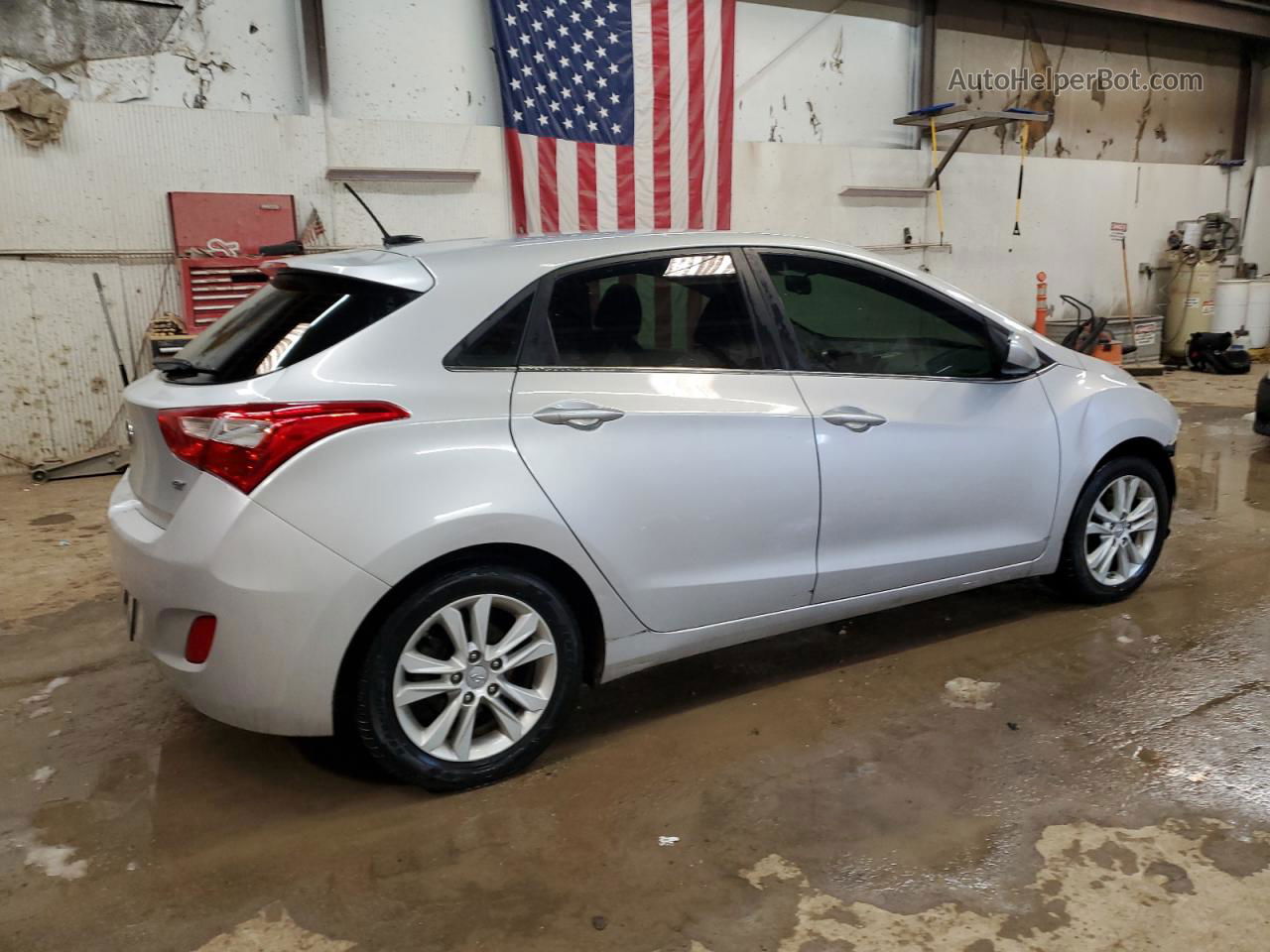 2014 Hyundai Elantra Gt  Silver vin: KMHD35LH1EU164358