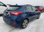 2014 Hyundai Elantra Gt  Blue vin: KMHD35LH1EU177529