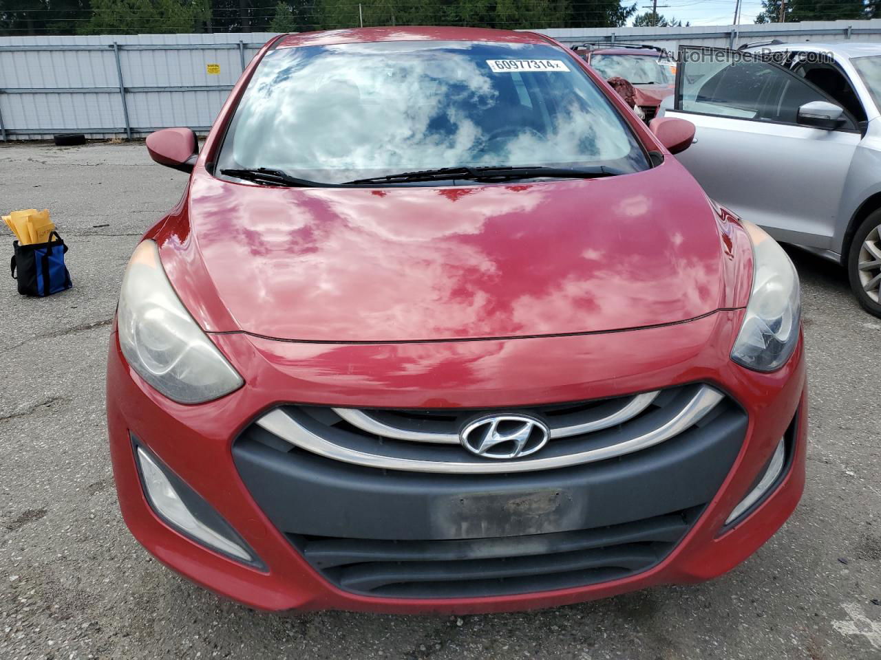 2014 Hyundai Elantra Gt  Red vin: KMHD35LH1EU185730