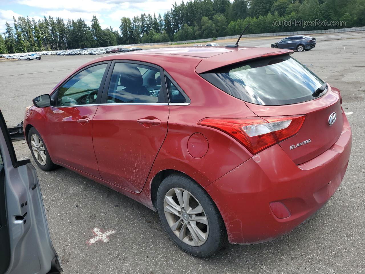 2014 Hyundai Elantra Gt  Красный vin: KMHD35LH1EU185730