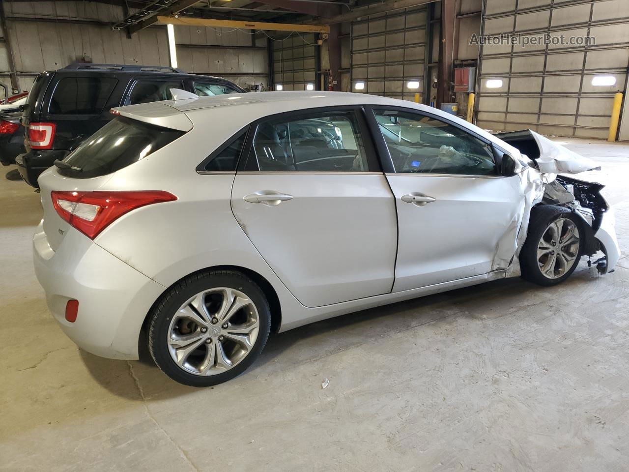 2014 Hyundai Elantra Gt  Silver vin: KMHD35LH1EU219956