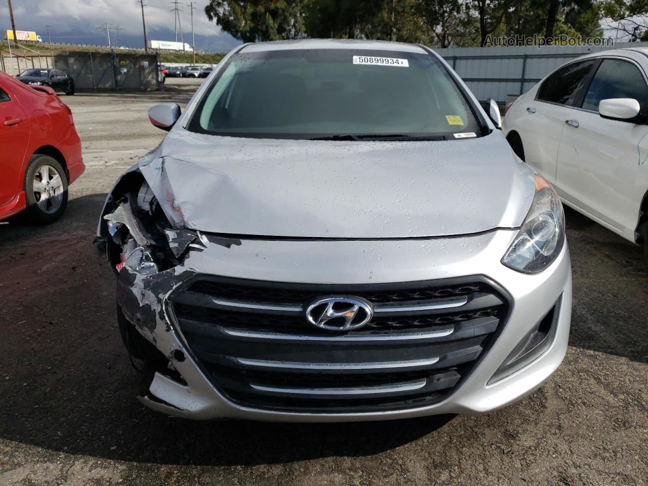 2016 Hyundai Elantra Gt  Silver vin: KMHD35LH1GU252233