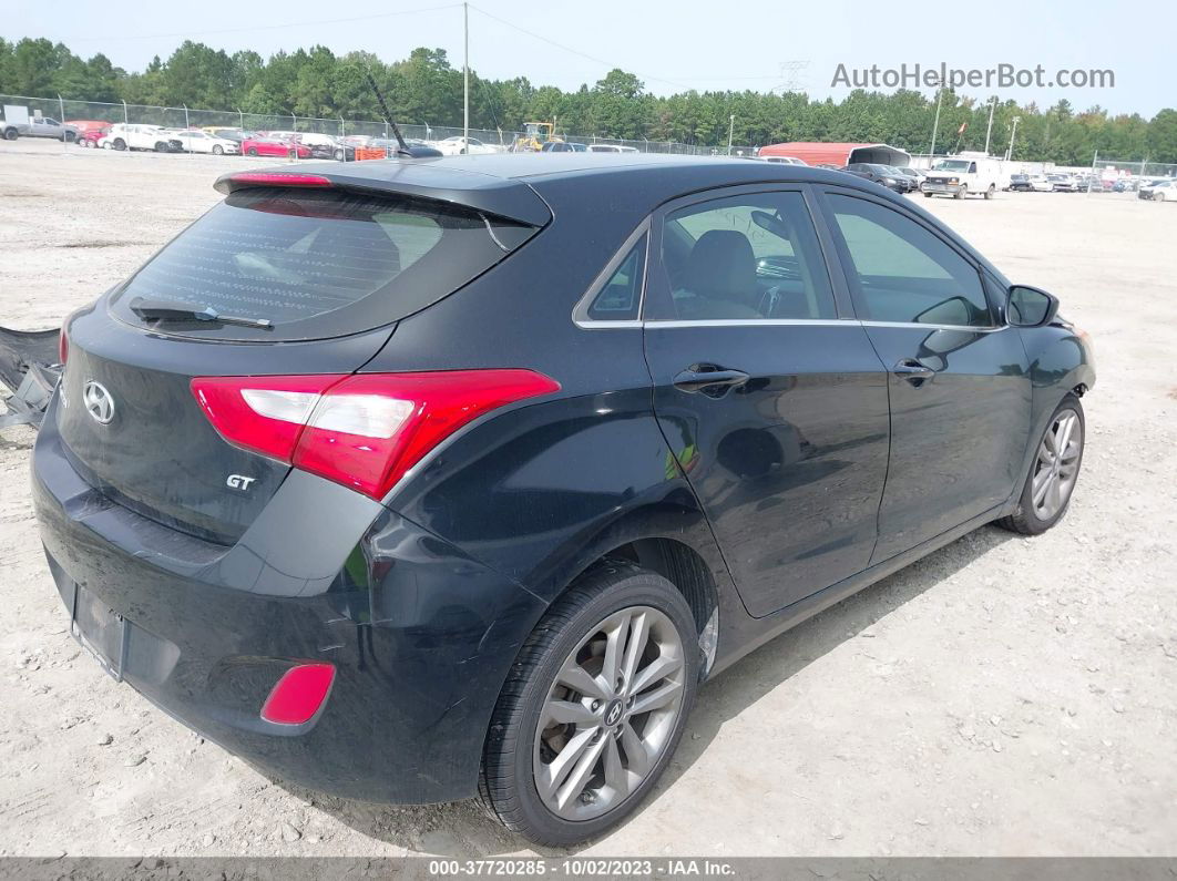 2017 Hyundai Elantra Gt   Black vin: KMHD35LH1HU349241