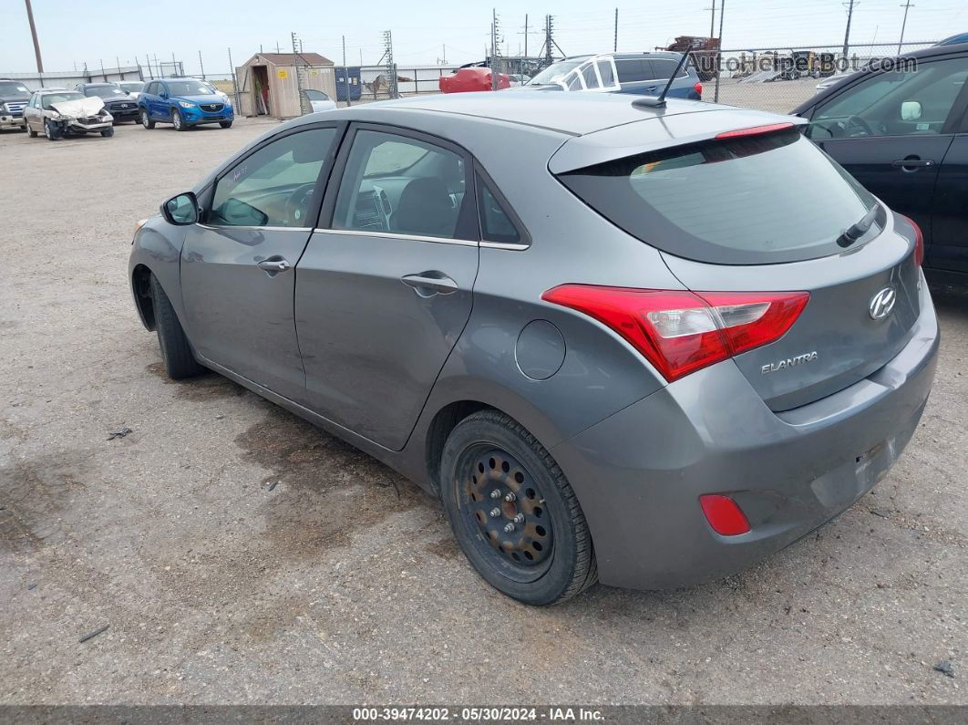 2017 Hyundai Elantra Gt   Silver vin: KMHD35LH1HU375337